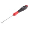 Wiha Slotted Screwdriver, 80 mm Blade, VDE/1000V Approved, Bi-Material Handle, Chrome Vanadium Molybdenum Steel Blade 00686