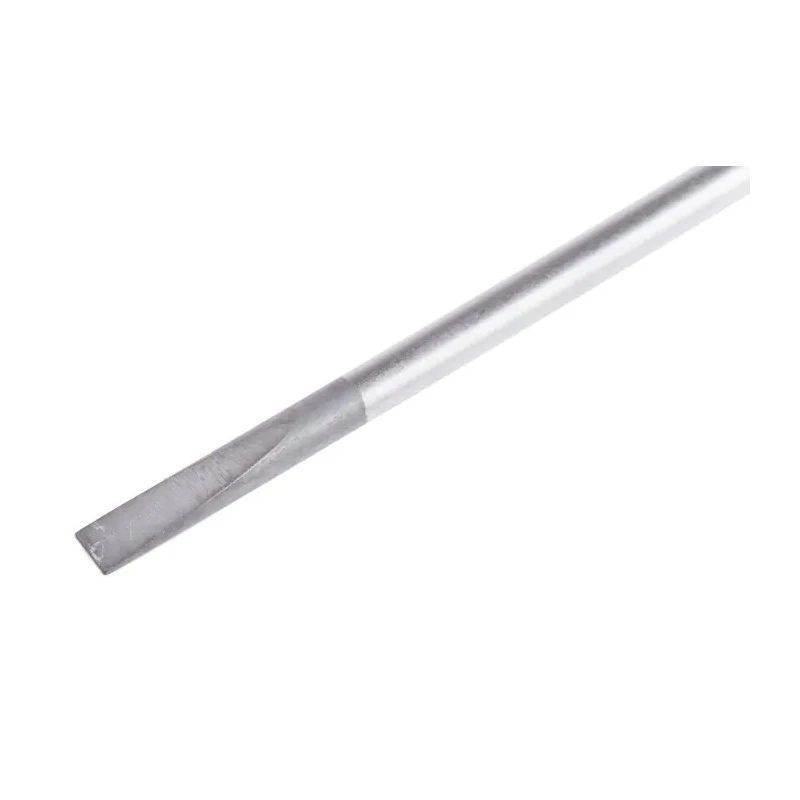 Wiha Standard Slotted Screwdriver, 100 mm Blade, VDE/1000V Approved, 204 mm Overall 00691