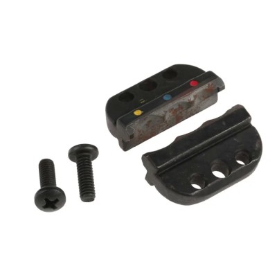 RS PRO Coaxial Type Crimp Die Set Insulated Red, Blue, Yellow 158-8949