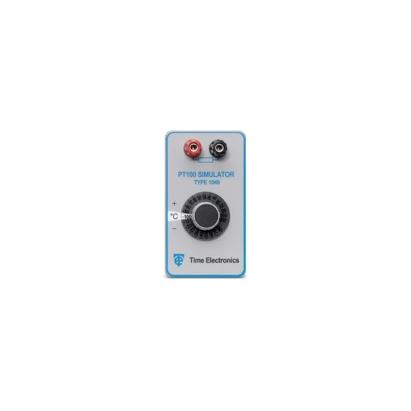 Time Electronics Temperature Calibrator RTD Simulator ±0.3°C Accuracy Banana Plug 112x61x55mm 170g 1049