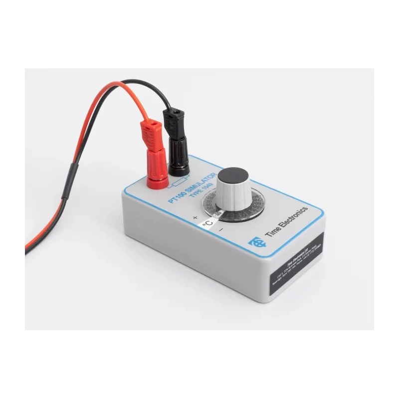 Time Electronics Temperature Calibrator RTD Simulator ±0.3°C Accuracy Banana Plug 112x61x55mm 170g 1049
