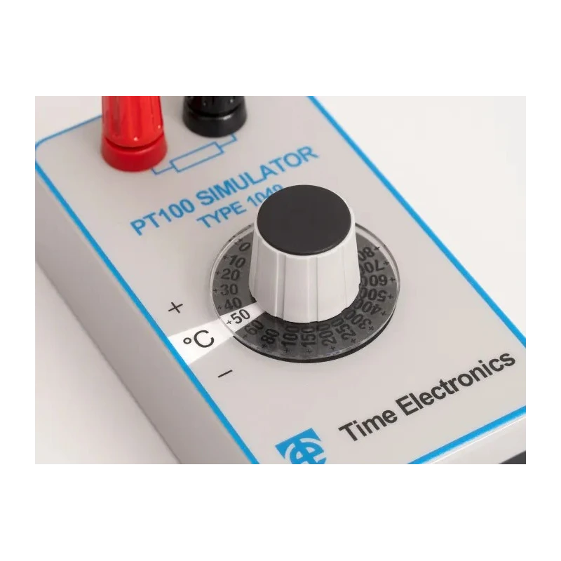 Time Electronics Temperature Calibrator RTD Simulator ±0.3°C Accuracy Banana Plug 112x61x55mm 170g 1049
