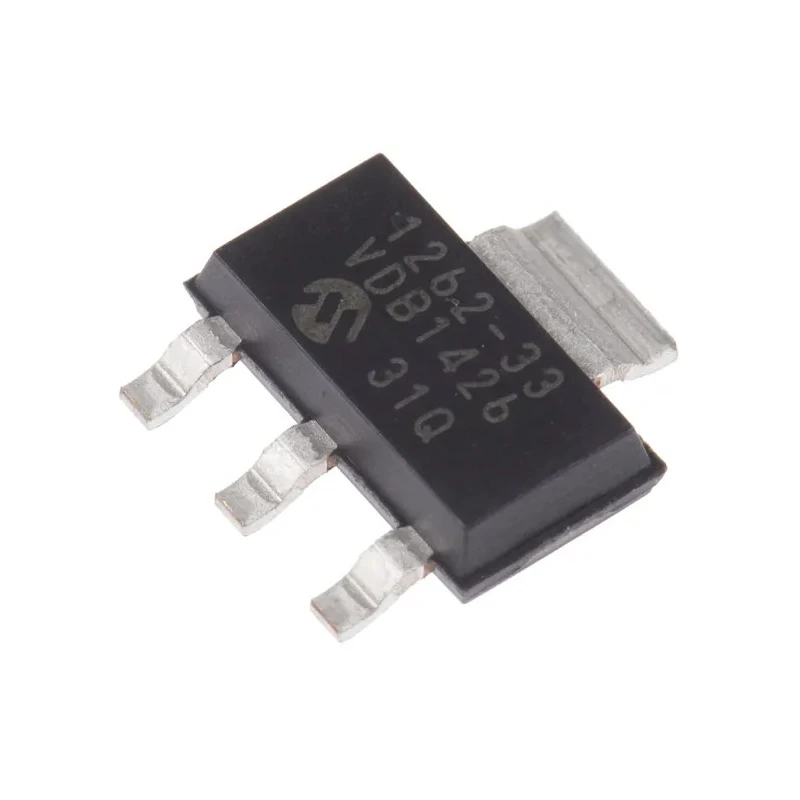 Microchip 5-Channel Low Dropout Voltage Regulator 3.3V, 500mA, Surface Mount SOT-223 3-Pin TC1262-3.3VDB