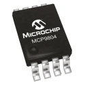 Microchip MCP9804 Series Digital Output Temperature Converter SMBus Serial-I2C ±1°C 8-Pin MSOP MCP9804
