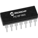 Microchip 8 bit PIC Microcontroller PIC16F1823-E/P, 32 MHz, 3.5kB FLASH, 14-Pin PDIP