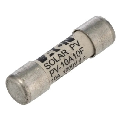 Eaton 10A Ceramic Cartridge Fuse 10 x 38 mm 1kV DC PV-10A10F