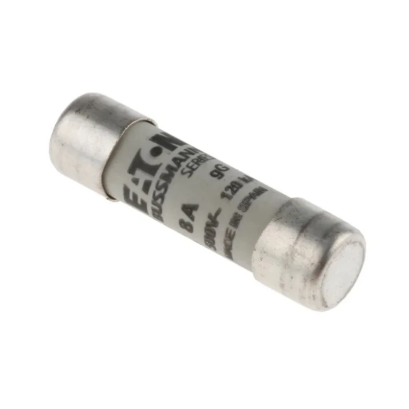 Eaton Ceramic Cartridge Fuse 8A Current Rating 500V AC Voltage 10 x 38 mm Size C10G8