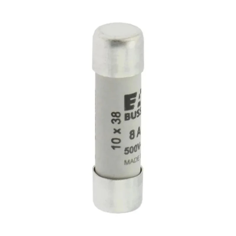Eaton Ceramic Cartridge Fuse 8A Current Rating 500V AC Voltage 10 x 38 mm Size C10G8