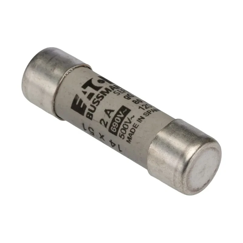 Eaton 2A Ceramic Cartridge Fuse, 14 x 51 mm, 690V AC, High Breaking Capacity C14G2