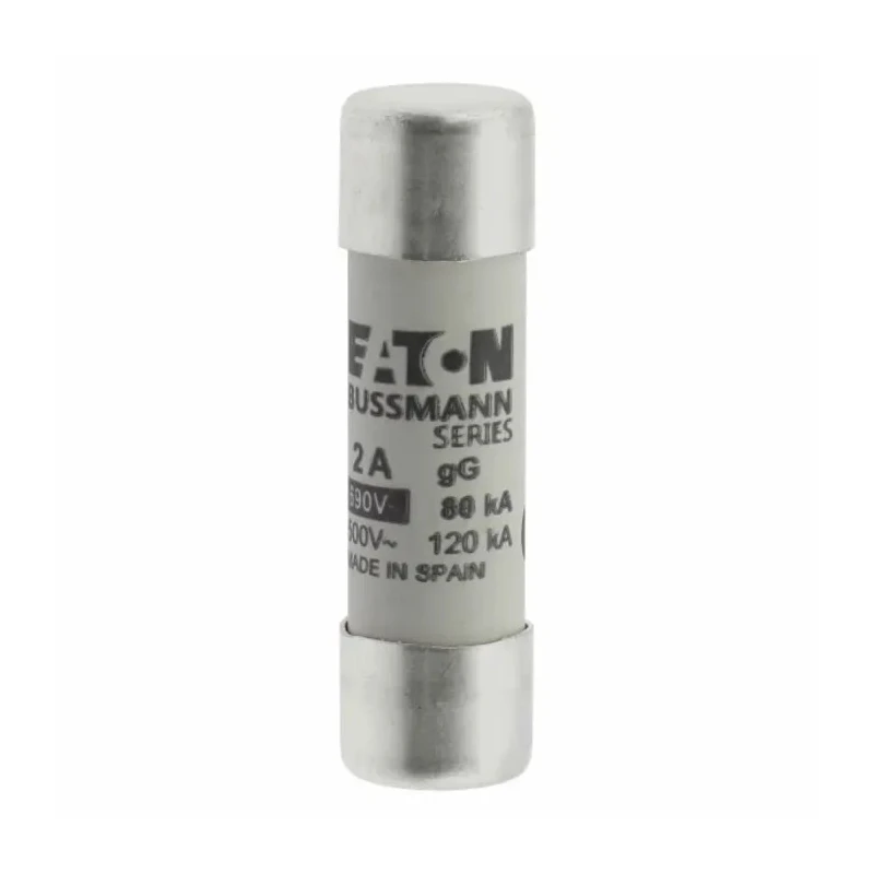 Eaton 2A Ceramic Cartridge Fuse, 14 x 51 mm, 690V AC, High Breaking Capacity C14G2