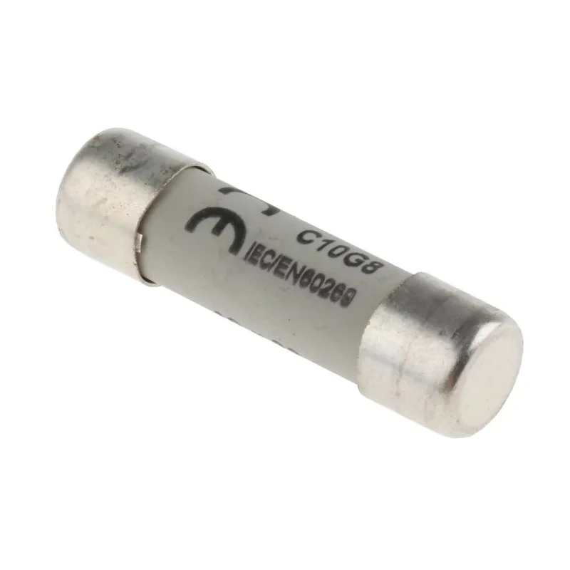 Eaton 8A Ceramic Cartridge Fuse 10 x 38 mm 500V AC C10G8