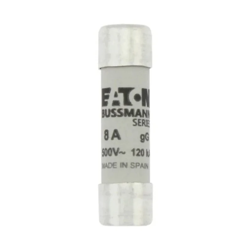 Eaton 8A Ceramic Cartridge Fuse 10 x 38 mm 500V AC C10G8