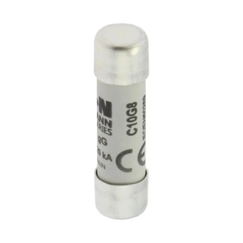 Eaton 8A Ceramic Cartridge Fuse 10 x 38 mm 500V AC C10G8