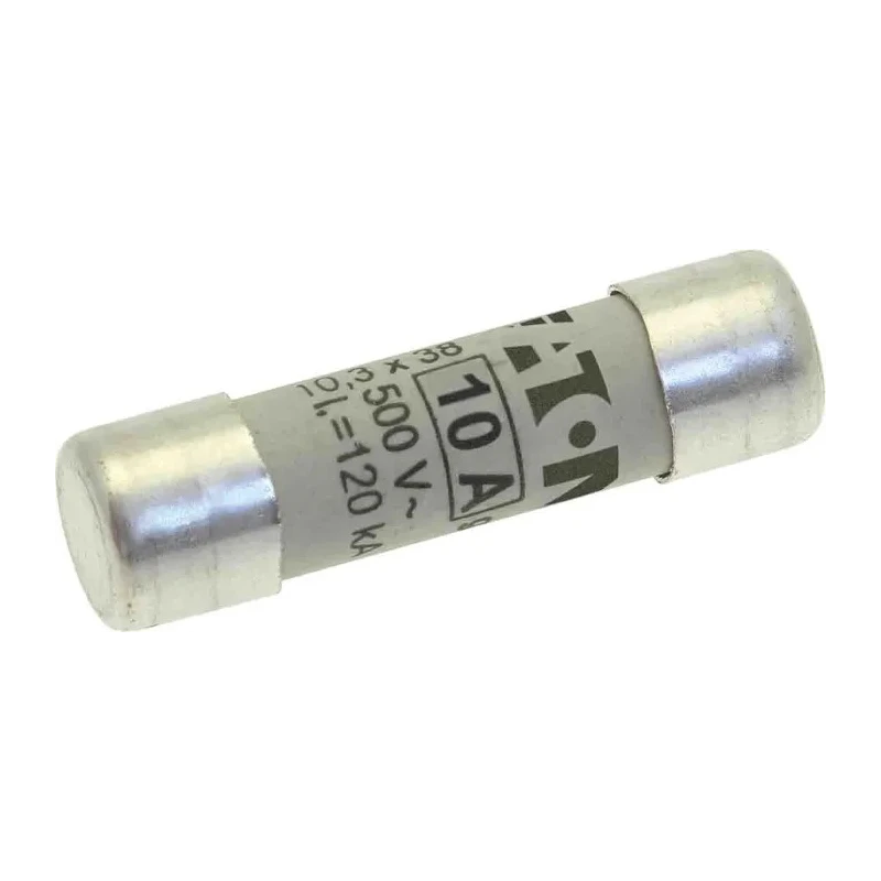 Eaton 10A Ceramic Cartridge Fuse, 10 x 38 mm, 500V AC, High Breaking Capacity C10G10