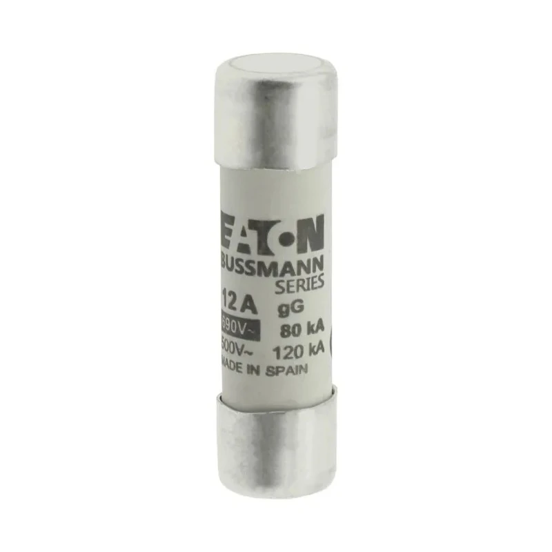 Eaton 12A 690V AC Ceramic Cartridge Fuse 14 x 51 mm C14G12