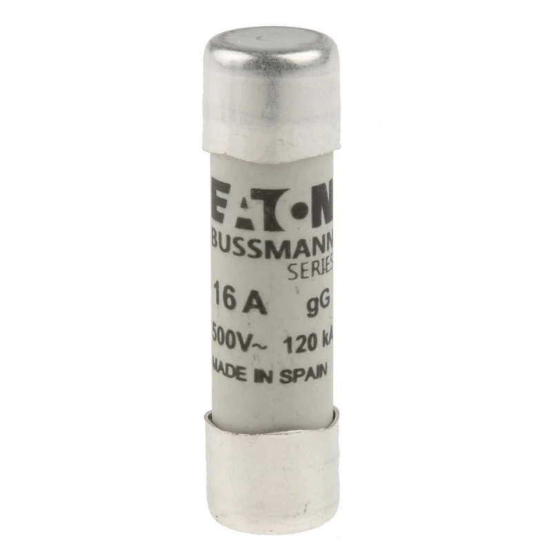 Eaton 16A 500V AC Ceramic Cartridge Fuse, 10 x 38 mm, Series C10G C10G16