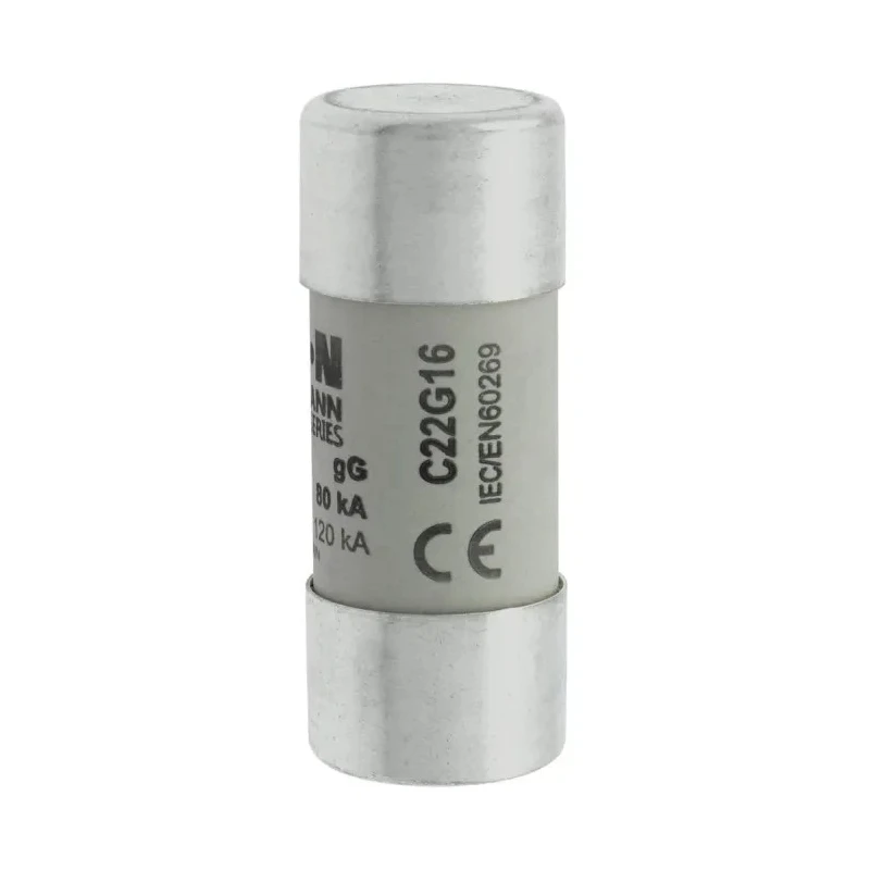 Eaton 16A Ceramic Cartridge Fuse 22 x 58 mm 690 V AC High Breaking Capacity C22G16