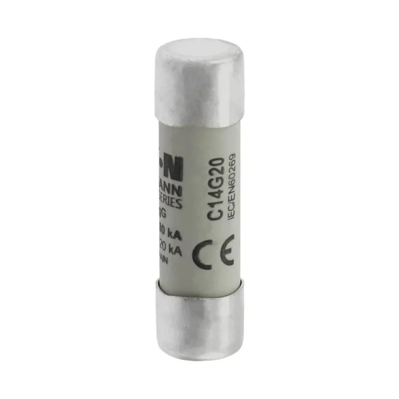 Eaton 20A Ceramic Cartridge Fuse, 14 x 51 mm, 690V AC, 80kA Breaking Capacity C14G20