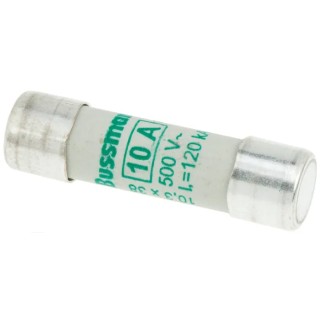 Eaton 10A Ceramic Cartridge Fuse 10 x 38 mm, 500V AC, aM Series C10M10