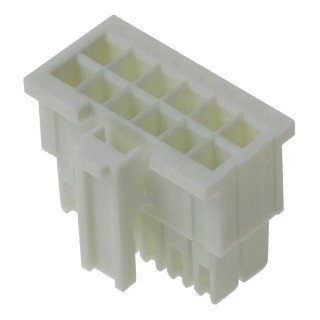 Samtec IPD1 Female Crimp Connector Housing 2.54 mm Pitch 12 Way 2 Row Straight 