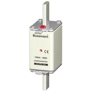 Eaton NH1 Centred Tag Fuse 80A High Rupture Capacity Dual Indication 500V AC 80NHG01B