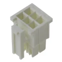 Samtec IPD1 Female Crimp Connector Housing 2.54 mm Pitch 6 Way 2 Row Straight 