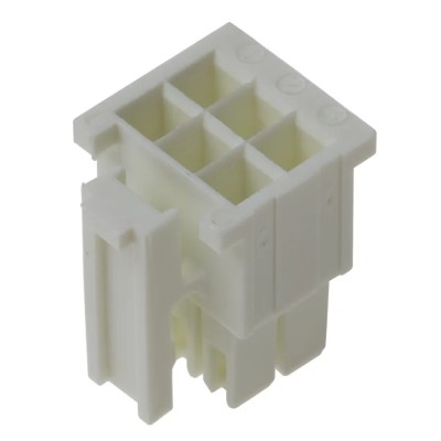 Samtec IPD1 Female Crimp Connector Housing 2.54 mm Pitch 6 Way 2 Row Straight 