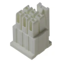 Samtec IPD1 Female Crimp Connector Housing 2.54 mm Pitch 6 Way 2 Row Straight 
