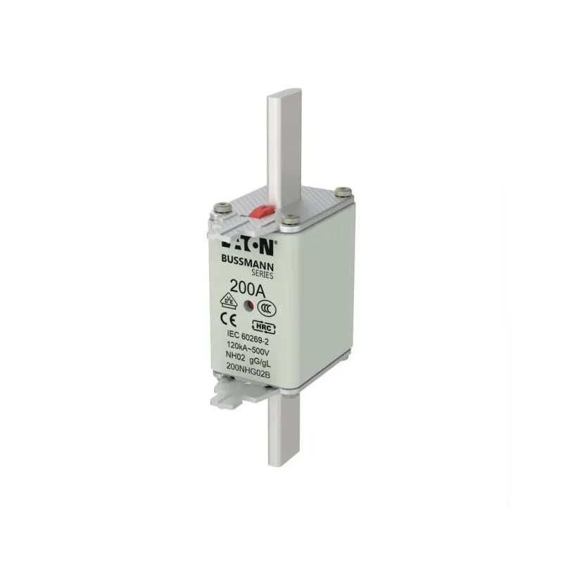 Eaton 200A NH Fuse NH2, 500V Voltage, Dual Indication, High Rupture Capacity 200NHG02B