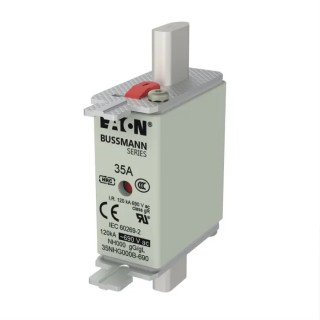 Eaton NH Fuse 35A Current Rating 79 mm x 51 mm x 21 mm 690V AC High Rupture Capacity 35NHG000B-690