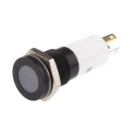 RS PRO Panel Mount Indicator, 24V DC, 20mA, IP67 Flush Bezel, Solder Tab Termination, 35.6mm Length 703-8923
