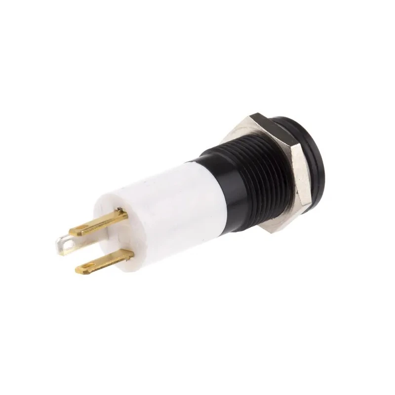 RS PRO Panel Mount Indicator, 24V DC, 20mA, IP67 Flush Bezel, Solder Tab Termination, 35.6mm Length 703-8923