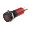 RS PRO Red Panel Mount Indicator, 220V AC, 3mA, Solder Tab Termination, IP67, Flush Bezel 703-8901