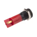 RS PRO Red Panel Mount Indicator, 220V AC, 3mA, Solder Tab Termination, IP67, Flush Bezel 703-8901