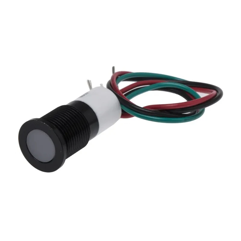 RS PRO Panel Mount Indicator 12V dc 20mA Lead Wire Termination IP67 Flush Bezel 703-9033