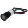 RS PRO Panel Mount Indicator 12V dc 20mA Lead Wire Termination IP67 Flush Bezel 703-9033