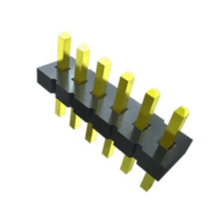 Samtec FTS Series Straight Through Hole Pin Header, 10 Contacts, 1.27 mm Pitch, 2 Row, Unshrouded FTS-105-01-F-D