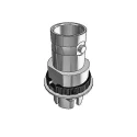 Samtec ASP Series Straight Surface PCB Socket 400-Contact 10 Row 1.27 mm Pitch Solder ASP-134485-01