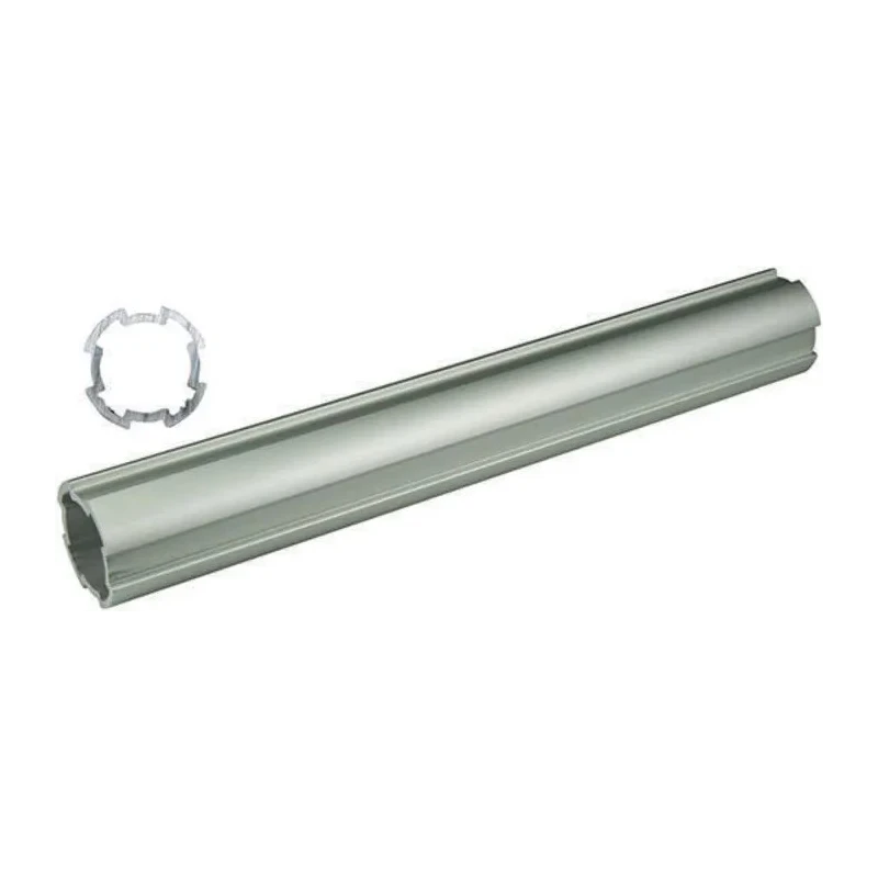 Bosch Rexroth Silver Aluminium Round Tube 2000 mm Length, 28 mm Diameter, 4 Grooves, Series EcoShape 3842996191/2000