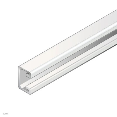 Bosch Rexroth Silver Aluminium Strut Profile Single Groove 15 x 22.5 mm 19.5 mm Groove 2 m Length Series MGE 13.2 3842513576