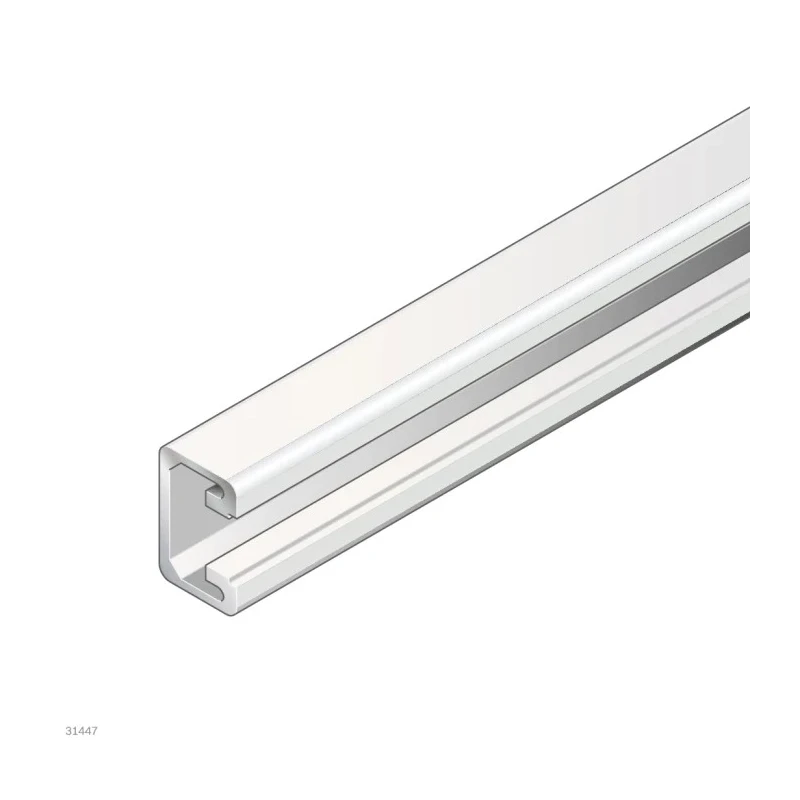 Bosch Rexroth Silver Aluminium Strut Profile Single Groove 15 x 22.5 mm 19.5 mm Groove 2 m Length Series MGE 13.2 3842513576