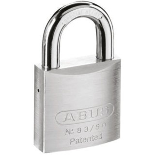 ABUS Keyed Steel Heavy Duty Padlock Weatherproof, 10 mm Shackle Diameter, 48 mm Body Width 83/50