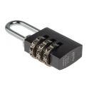 ABUS Aluminium, Steel Combination Padlock Weatherproof 3 mm Shackle 20 mm Body 145/20 Titanium