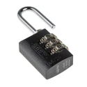 ABUS Aluminium, Steel Combination Padlock Weatherproof 3 mm Shackle 20 mm Body 145/20 Titanium