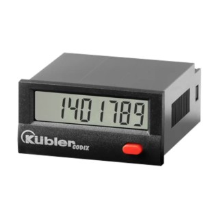 Kubler Industrial Panel Mount 7 Digit Digital Counter 8mm Digit Height 10-30VDC Supply Voltage 6.140.012.300