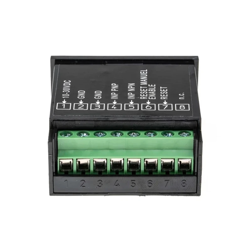 Kubler Industrial Panel Mount 7 Digit Digital Counter 8mm Digit Height 10-30VDC Supply Voltage 6.140.012.300