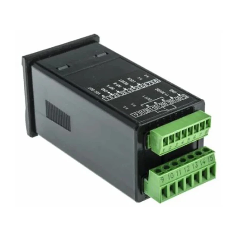 Kubler 12 Digit LCD Preset Panel Mount Counter, Lock Reset, Max Switching Voltage 250 Vac / 110 Vdc, 3 A 6.908.0100.3A0