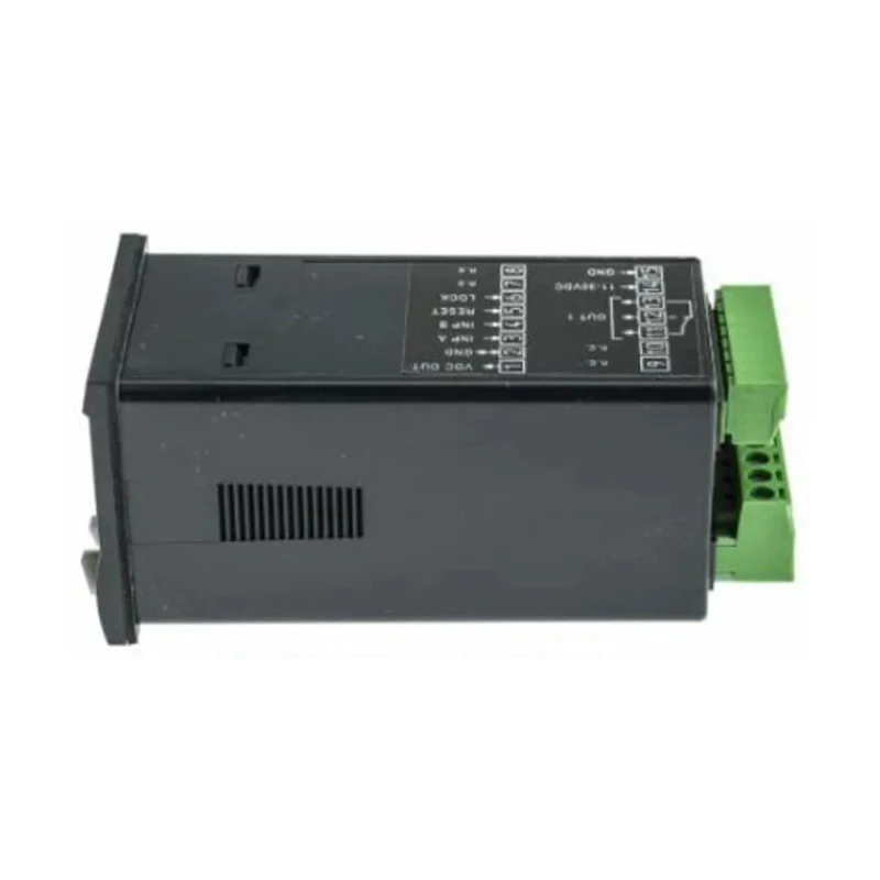Kubler 12 Digit LCD Preset Panel Mount Counter, Lock Reset, Max Switching Voltage 250 Vac / 110 Vdc, 3 A 6.908.0100.3A0