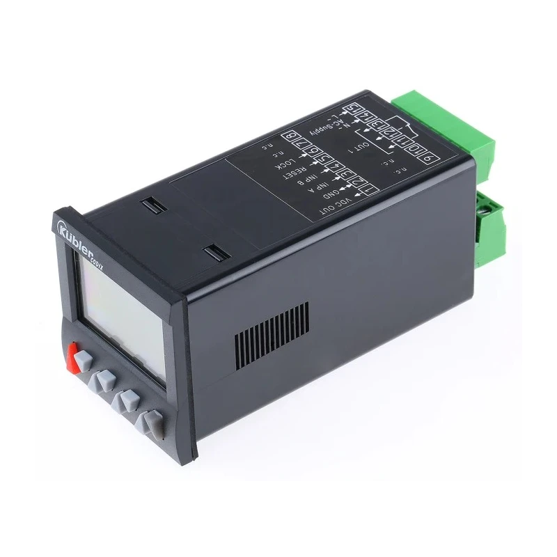Kubler Digital Counter 12-Digit LCD Display Panel Mount Lock Reset Method 230 VDC 6.907.0100.0A0