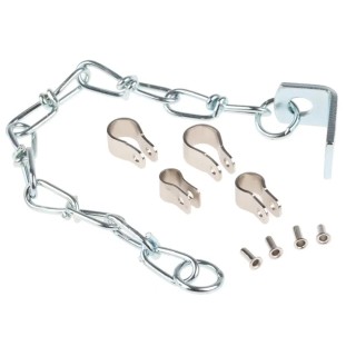 ABUS Hardened Steel Security Chain 60 mm Diameter BKW Chain Attachment